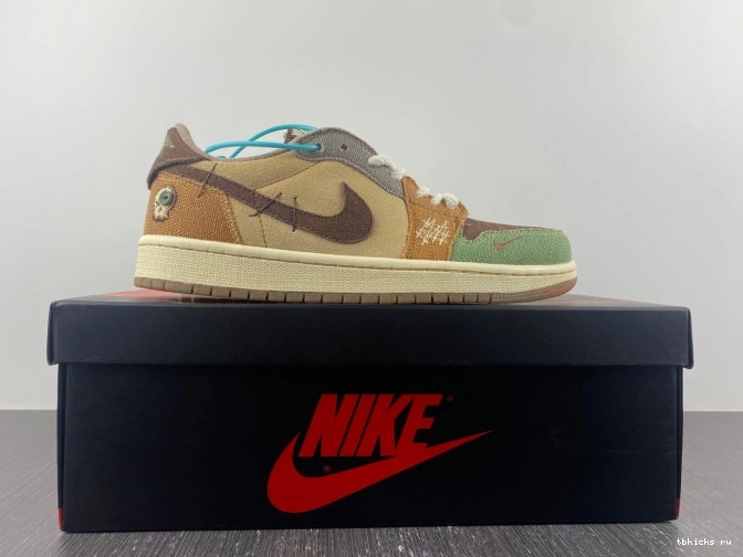 Cheap TB Jordan 1 Low OG Zion Williamson Retro Voodoo DZ7292-200 0805
